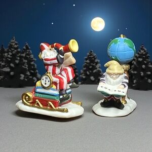 Department 56 - “Charting Santa’s Course” set of 2 - Heritage Village Collection